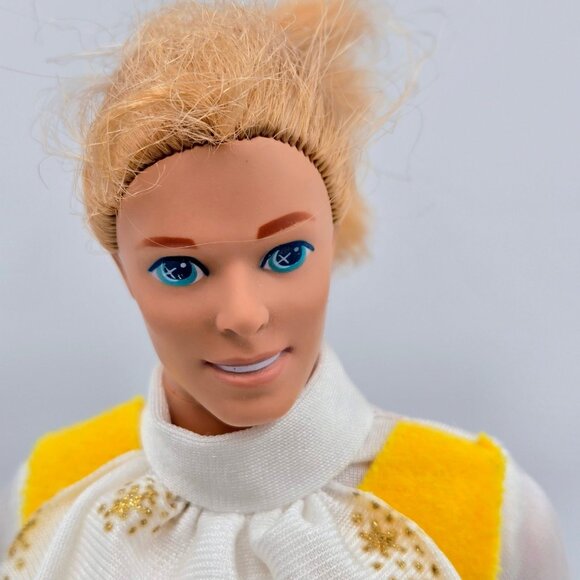 Vintage 1991 Disney Classics Beauty And The Beast Prince Doll 2436 Mattel Read - Picture 3 of 16